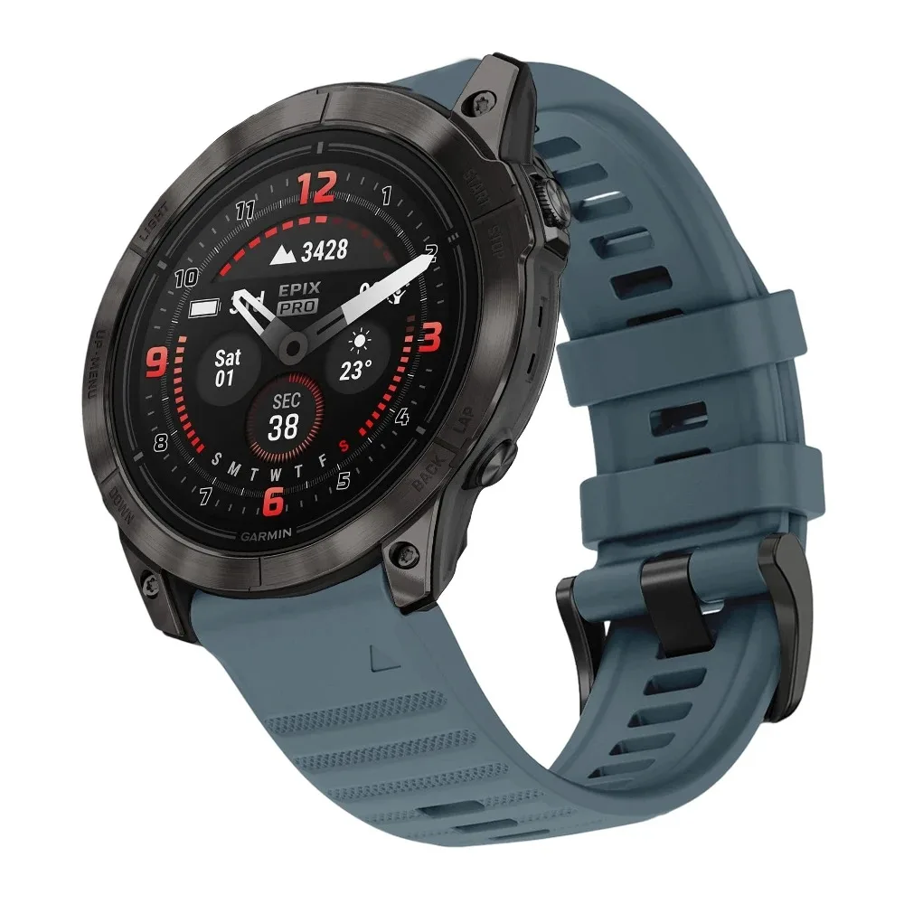Quickfit Silicone Sports Watch Strap - Enhanced Durability and Comfort