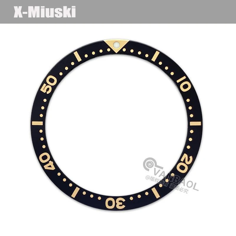 Premium 38mmx31.5mm Diving Watch Bezel Insert