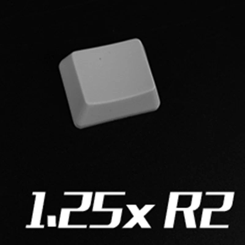 순백색 체리 Mx 스위치용 문자 키캡 없음 기계식 키보드, 3x 6x 7x 공간 1.25x 1.5x 캡 입력 키 PBT OEM 프로필