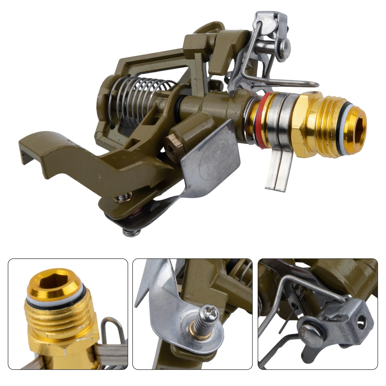 

Alloy Spray Nozzle Irrigation Adjustable Water Sprinkler Watering Garden Practical Useful High Quality Durable