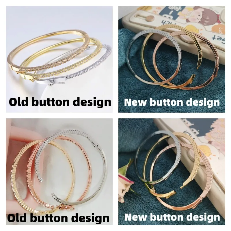 Luxury Fine Jewelry Bangles Bracelets For Women Bijoux Femme Armbanden Voor Vrouwen Gifts - 5