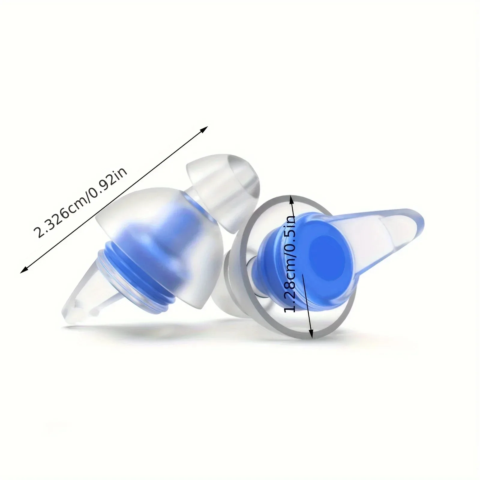 High Fidelity Reusable Earplugs for Music Events and Noise Reduction