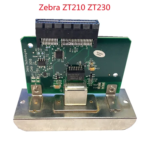 Scheda Di Rete Cablata Interna Per Server Di Stampa Zebra Zt210 Zt230 (P1038204-01) Spedizione Gratuita