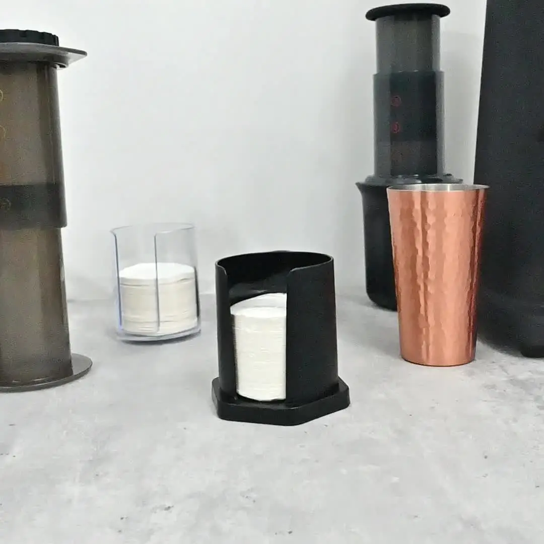Фильтр для кофе CAFEMASY черный держатель с 350-фильтрами бумажный совместимый
