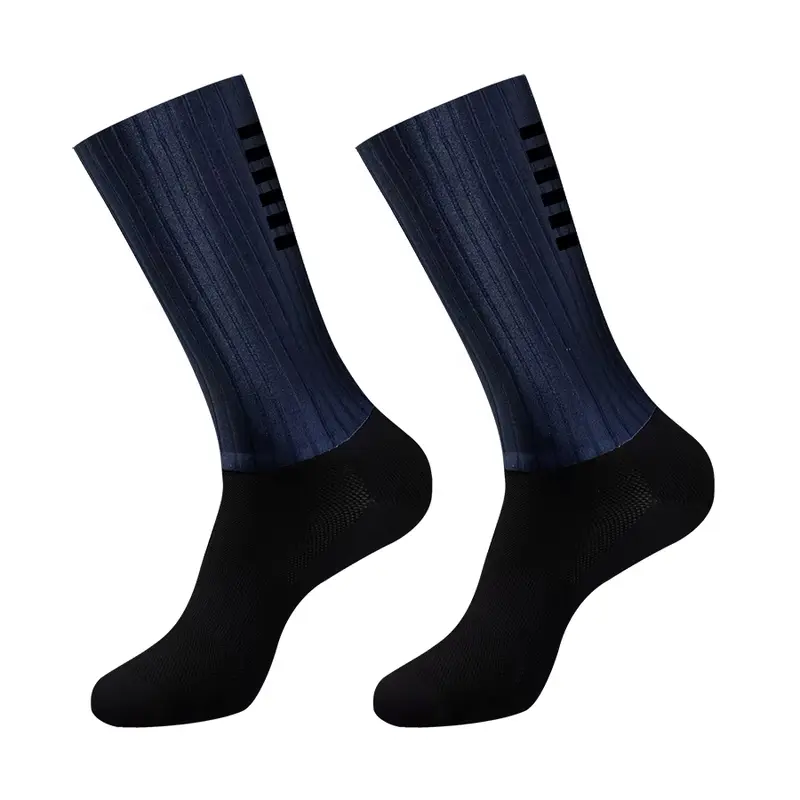 2026 New Silicone Cycling Aero Socks Anti Socks Slip Men Bicycle Sport Running Bike Socks - Image 10