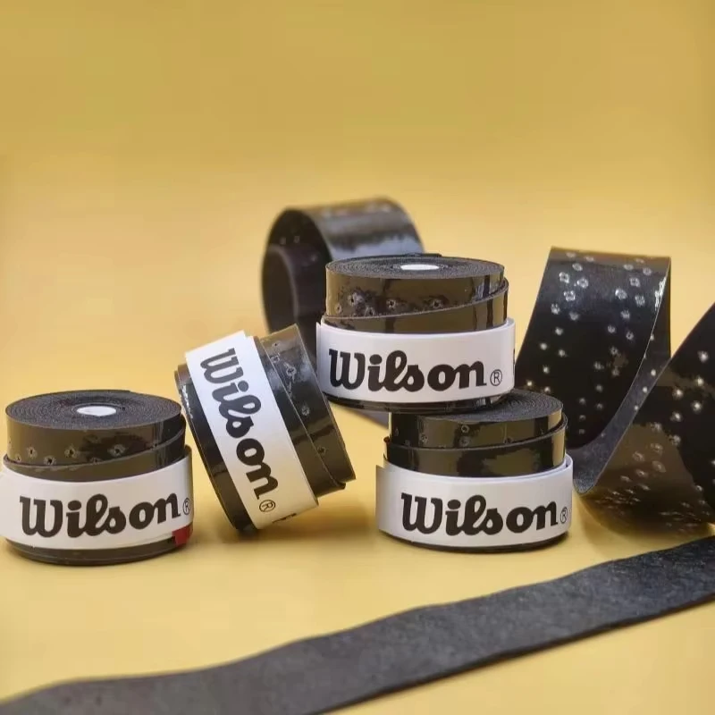 Tennis Overgrip 12Pcs Wilson Racket Overgrip Sweat Band Absorption Tennis Badminton Racket Hand Glue Pu Non Slip