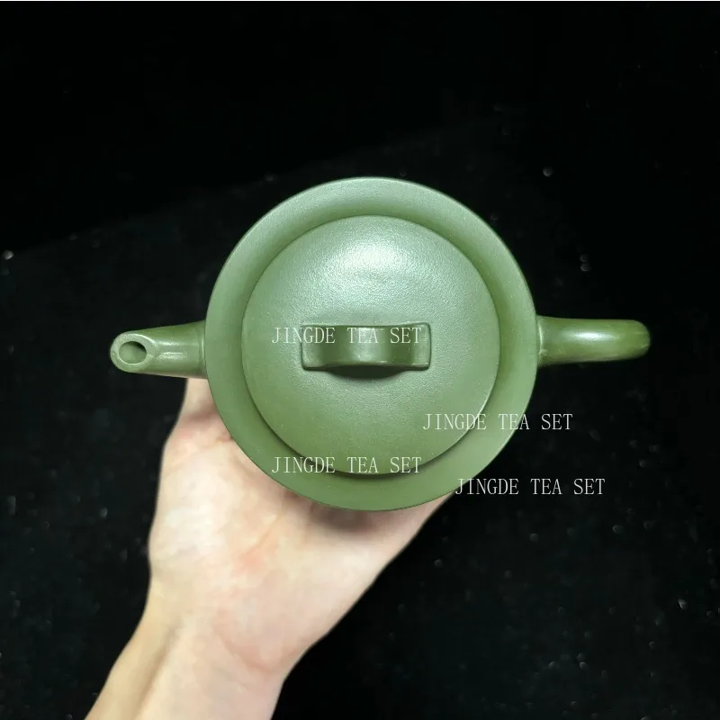 300ml Raw Ore Azure Mud Beauty Teapot Handmade Yixing Purple Clay Tea Pot Tradition Filter Tea Set Chinese Tea Ceremony Gifts