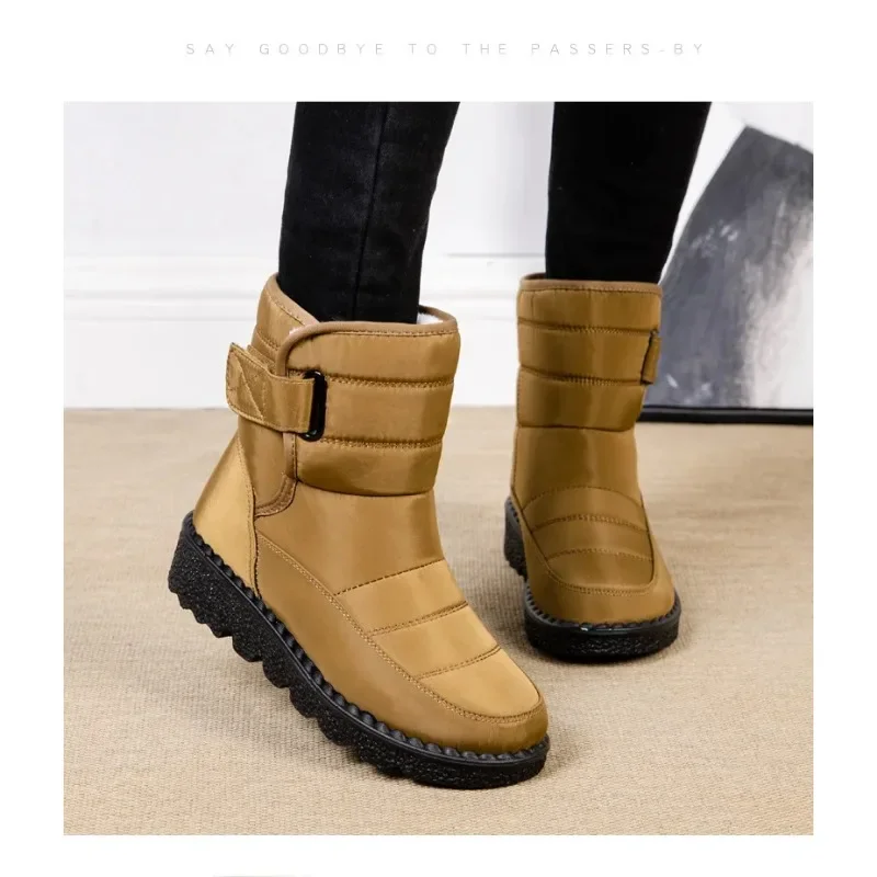 2023 Women Boots Lightweight Winter Shoes Woman Waterproof Ankle Boots for Women Non-Slip Snow Boots Female Footwear Botas Mujer