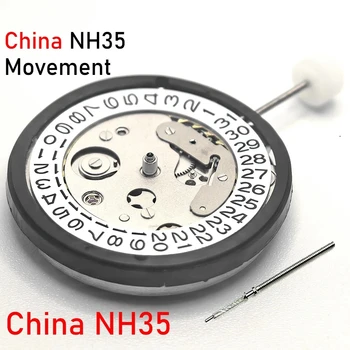 China NH35 Movement Can Replace The Japanese NH35 Movement Date At 3 o'clock Calendar High Accuracy Automatic Mechanical NH35A