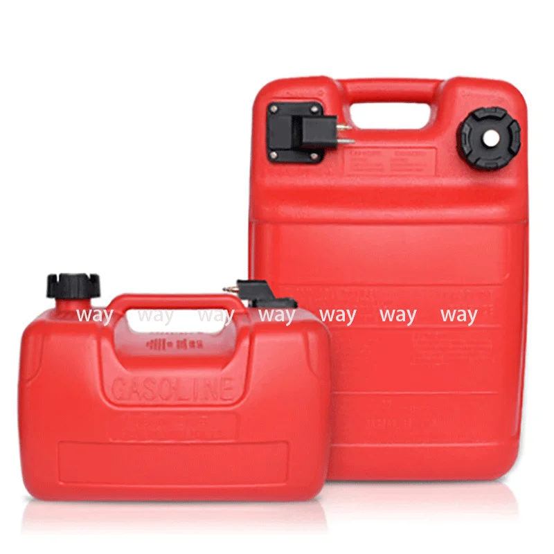 Boat Yacht Engine Marine Outboard Fuel Tank Oil Box Container 1PC 12L /24L Portable Plastic Anti static For Yum Yamaha Petrol Can