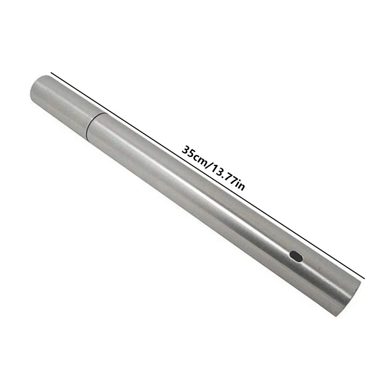 Barbecue Skewers 50Pcs Tainless Steel Drill 35Cm Needle Home Kitchen Outdoor Camping Grill Widened Lamb Leg Sign