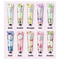 10pcs Fruity Flowery Hand Cream Moisturizing Nourishing Anti Chap Repairing Hands Care Beauty Skincare Hand Creams Sets 3