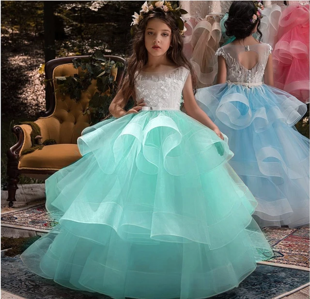 Children's Dresses Girl 12 14 Years | Girls Party Dress 8 10 Years |  Clothing - Summer - Aliexpress