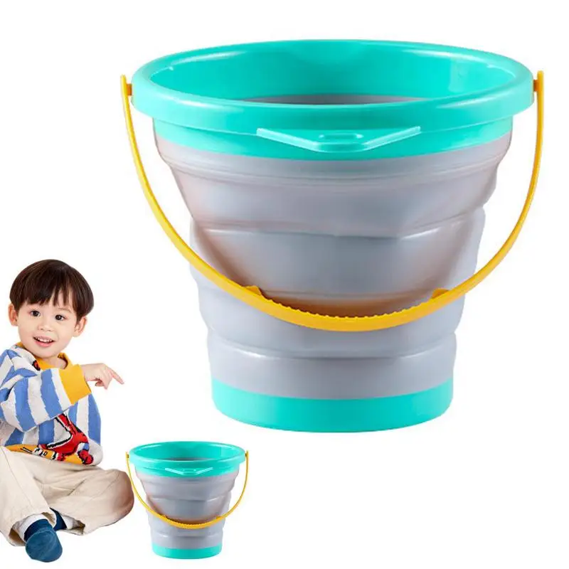

Collapsible Beach Buckets Collapsible Sand Pail Water And Food Container Dog Bowls Cats Dogs And Puppys Camping And Fishing Tub
