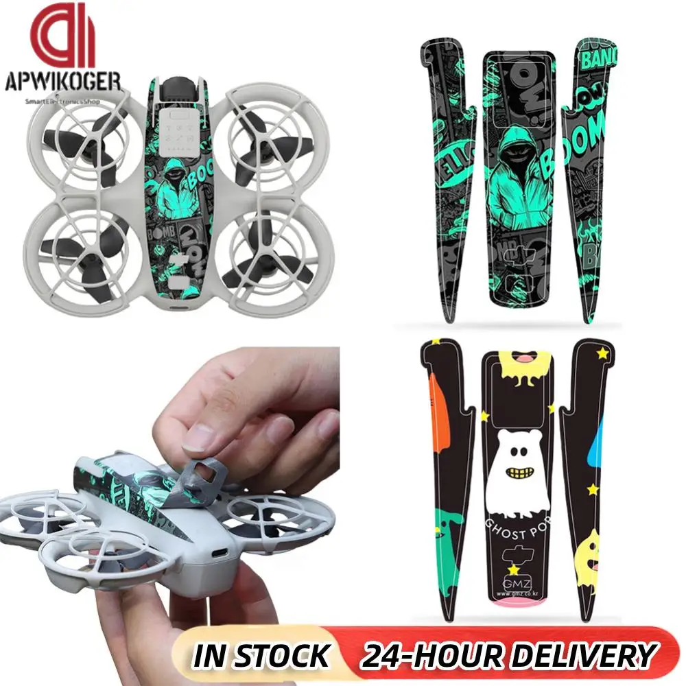 PVC Stickers Colorful Anti-Scratch Cool Skin Waterproof Decorative Sticker For DJI NEO Drone Accessories