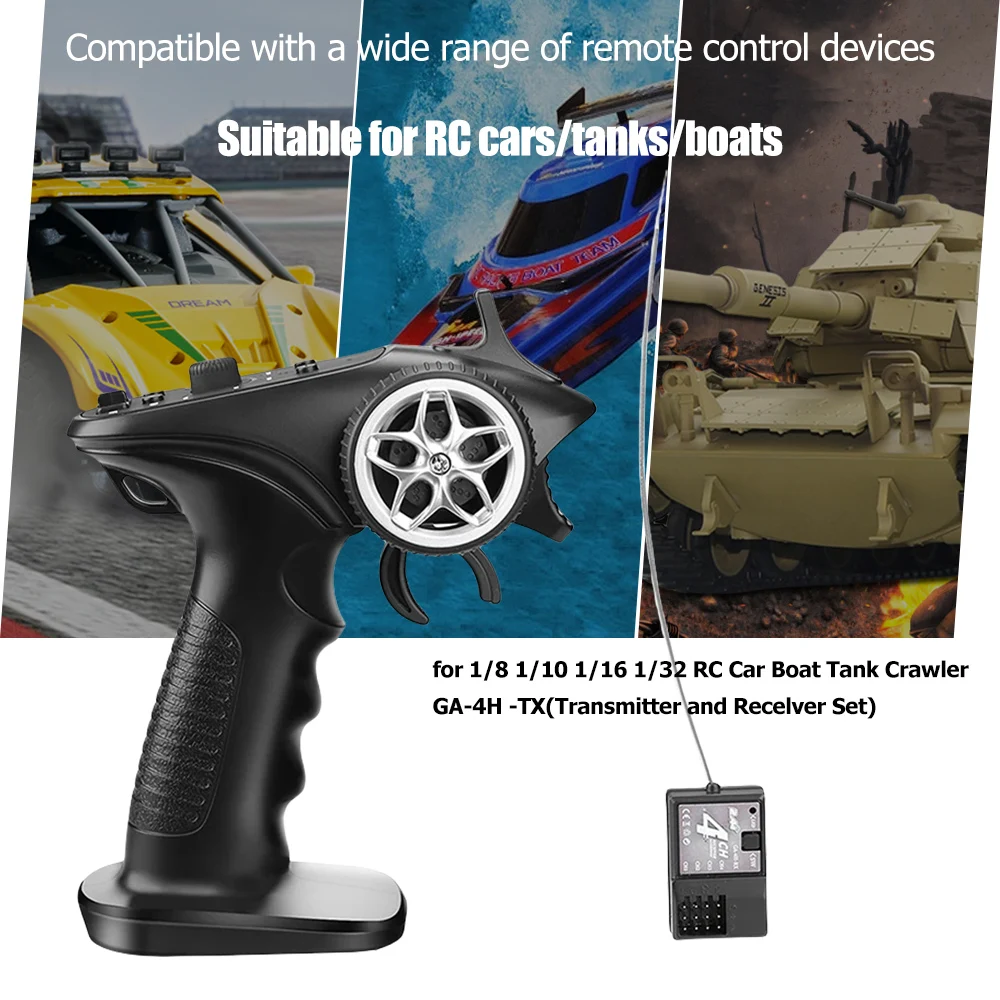 Kit Récepteur Radio 2.4G pour Voiture RC, Bateau, Char - FHSS 67 Canaux