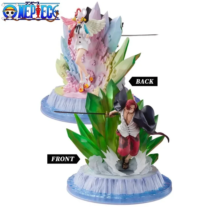 

24 см цельная аниме-фигурка Shanks Uta фигурка Zero модель фигурки кукол ПВХ экшн-фигурка детской модели