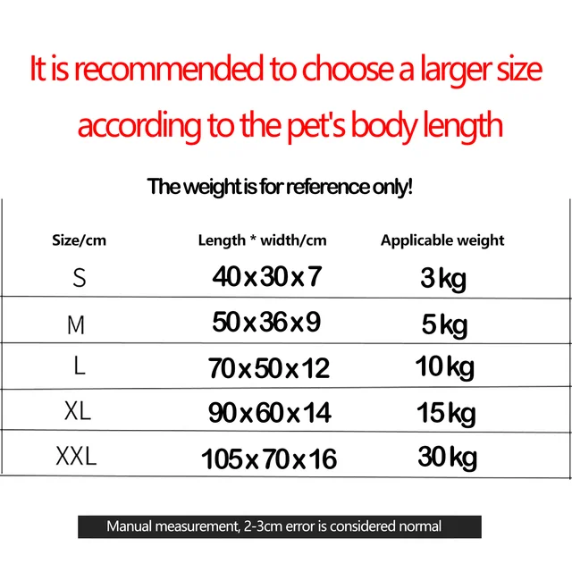 Removable Waterproof Dog Bed Upgrade 900D Oxford More Waterproof More Bite-resistant Dogs Beds for All Seasons Dog Accessories