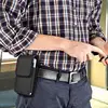 Mobile Phone Waist Bag Men Women Small Nylon Cell Phone Holster Storage Waist Fanny Pack Purse With Belt Loops Bum Bag 4 Size 2