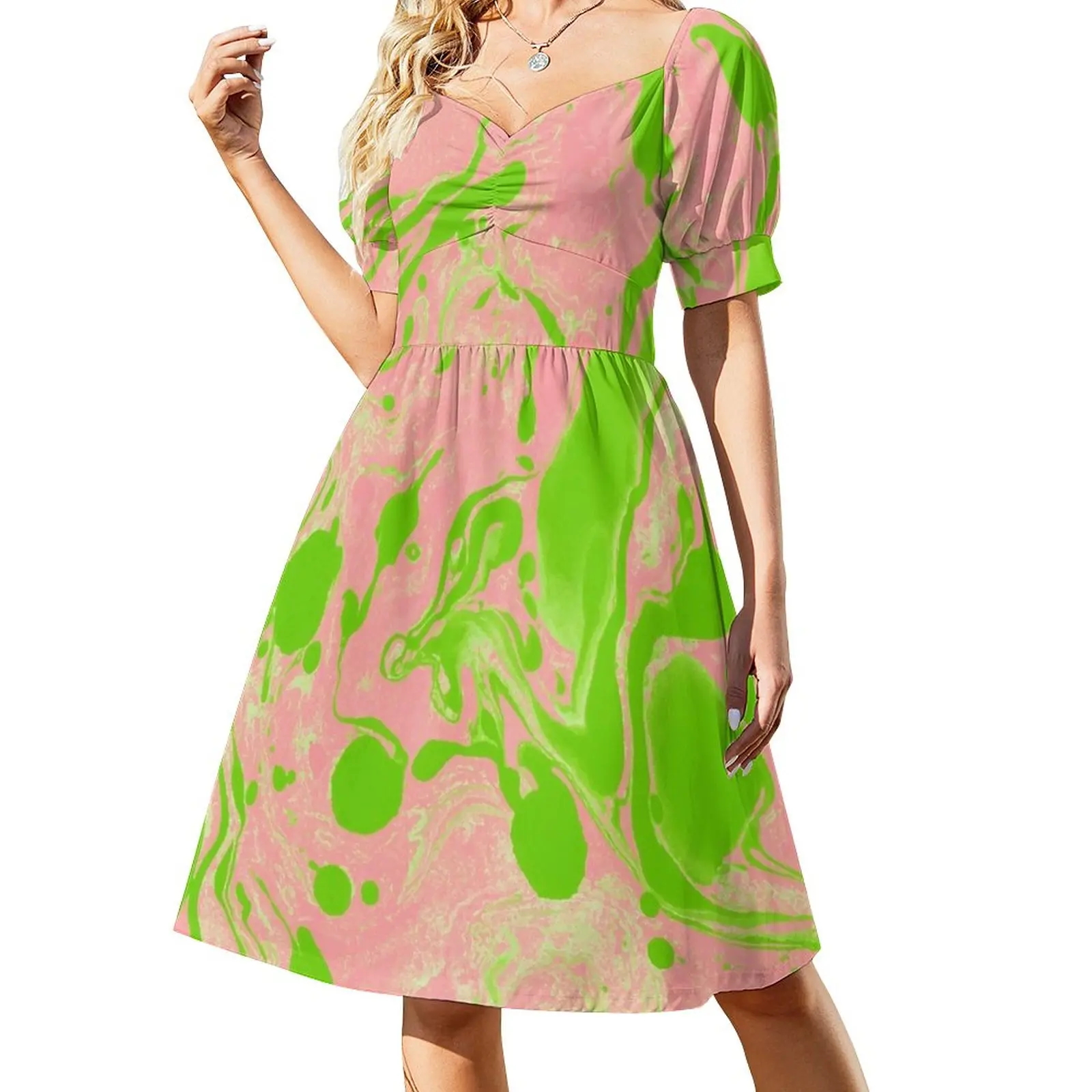 

Blush and Greenery #redbubble #decor #buyart Sleeveless Dress prom dress 2023 birthday dresses for women