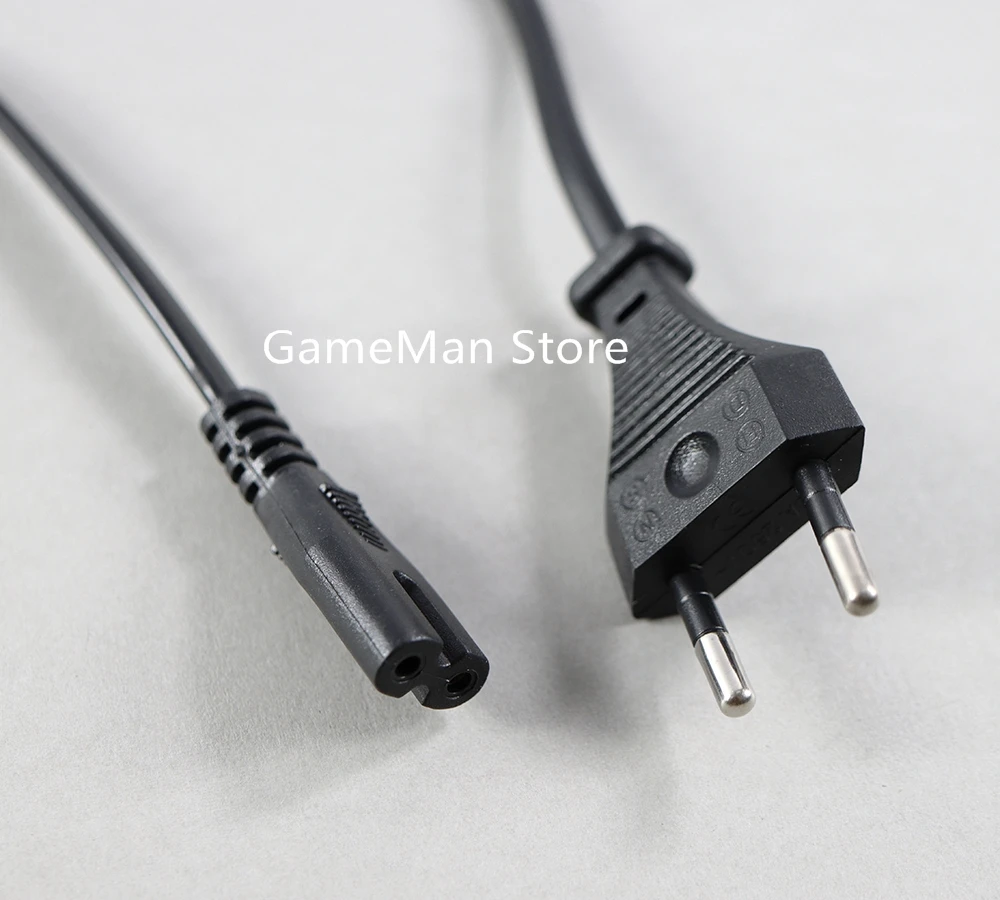 【Great Selection】 1pc FOR 4 PS4 PS3 PS2 EU Plug 1M Power Cable 8- Cable Host Power Cable Power Extension Cord.