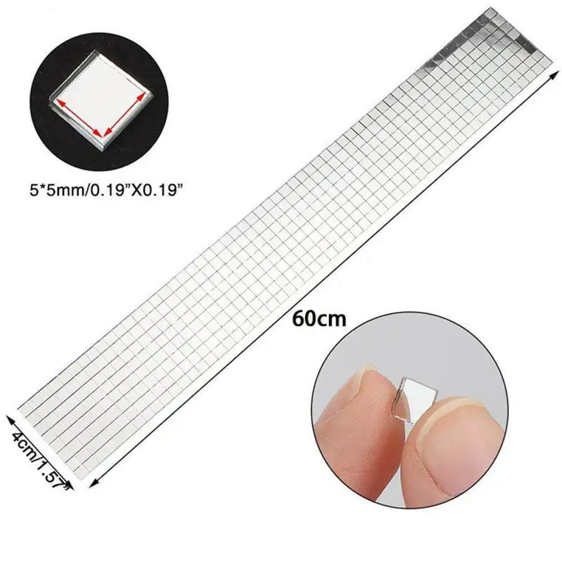 Description Picture 6 of item60cm Self-Adhesive Real Glass Craft Mini Square Mirrors Mosaic Tiles Stickers Bathroom DIY Handmade Craft Home Decoration Making