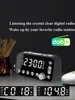 A1 Digital Desktop Radio Alarm Clock Dual USB Charging Port DAB FM Radio with Antenna Programmable Sleep Timer 6