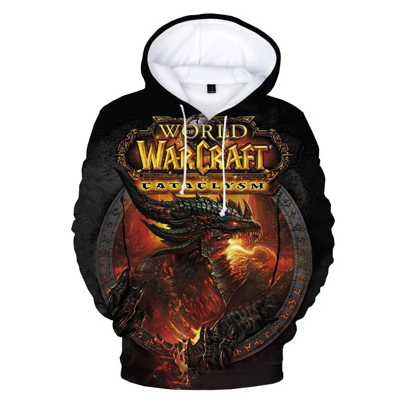 

Hombres Winter Autumn 3D Printed Hoodies World of Warcraft Tauren Sweatshirts Men Women Children Cool Plus Size Pullover Hoodie