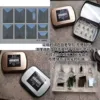 1pc Silicone Paint Palette 3D Acrylic Mold Tool  Nail Art Decoratons  Nails DIY  Silicone  Nail Art Templates Nails  Mold Tool 6