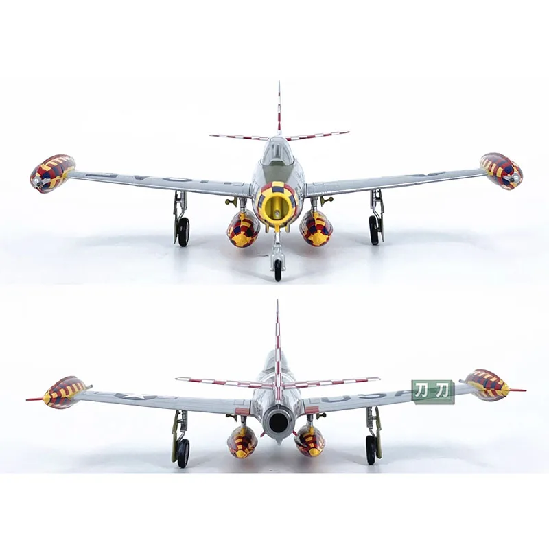 1:72 Scale Replica Aircraft Unit American F-84E Simulation Military ...