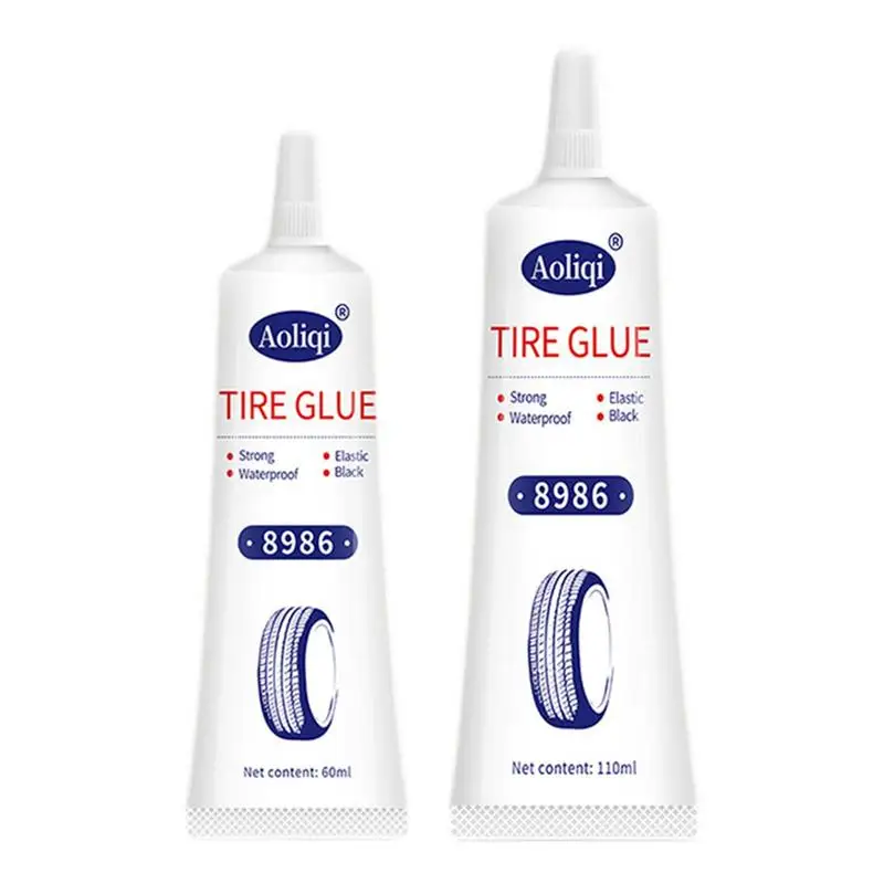 Car Tire Repair Glue Auto 60ml And 110ml Waterproof Tire Repair Glue