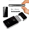 2 in 1 Mini Men Electric Shaver Rechargeable Precision Beard Trimmer Stainless Steel Reciprocating Single Blade Razor Face Care 1
