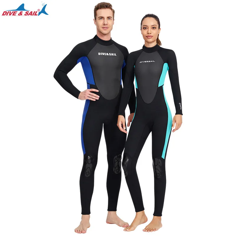 

Men Women 3MM Neoprene One Piece Keep Warm Snorkeling UnderWater Hunting Wetsuit Scuba Spearfishing Surfing Swim Diving Suit