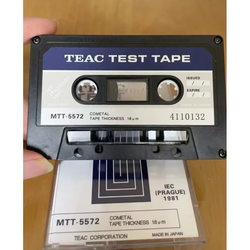 Teac Per Abex Mirror Cassette Test Tape Tcc-901 Cassette Path Checker, Nuovo