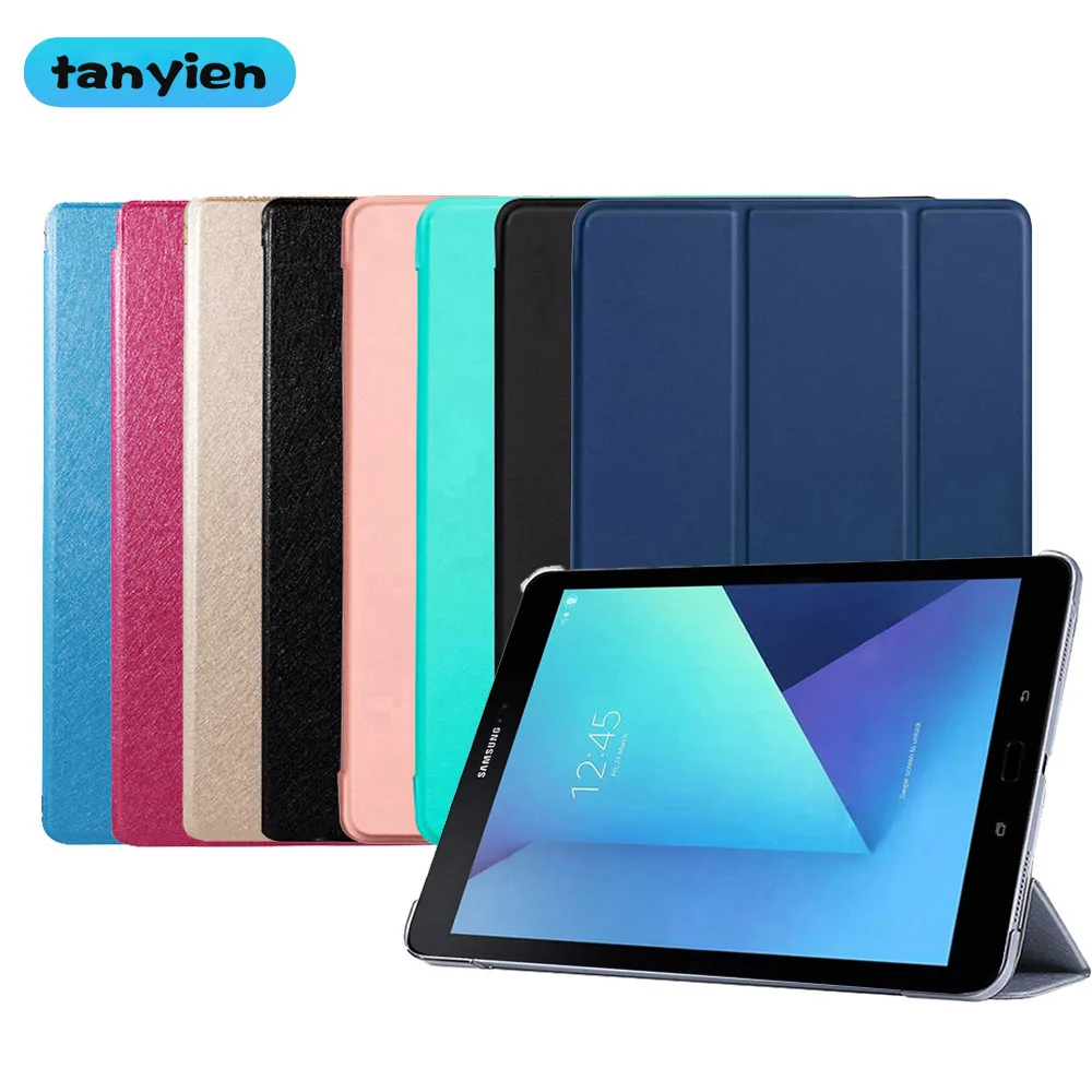 Custodia Per Tablet Per Samsung Galaxy Tab S2 9.7 2015 Sm-T810 T810 T815 T813N T819N Trifold Magnetic Fundas Flip Stand Smart Cover
