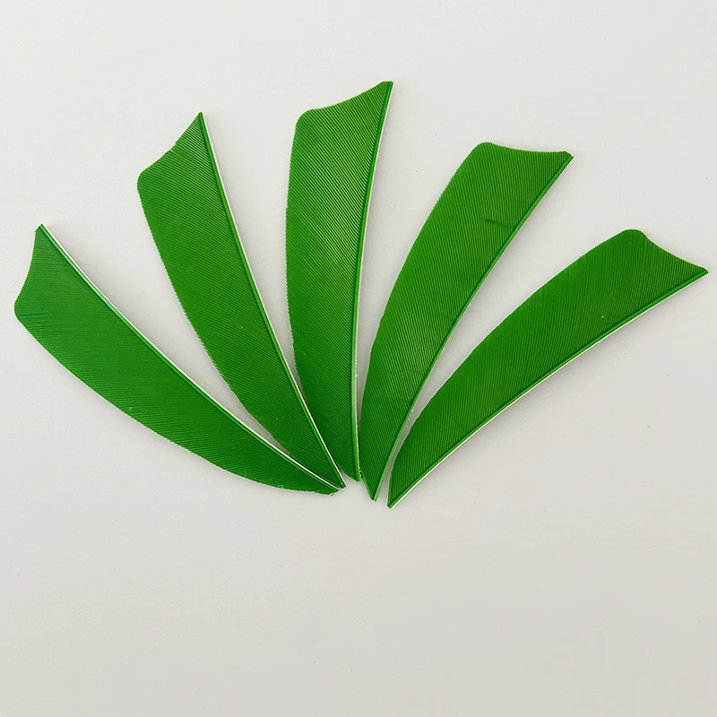 50 Plumes de dindon de 3 pouces, coupe bouclée, pour le fletching d'arrows et accessoires de tir à l'arc  18