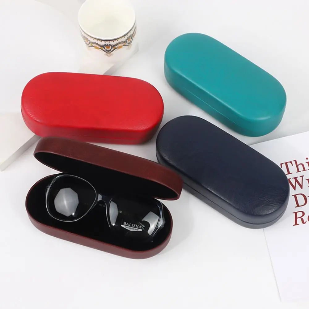 

Anti Pressure Glasses Box Simple Portable Metal Sunglasses Storage Box Spectacle Case Women