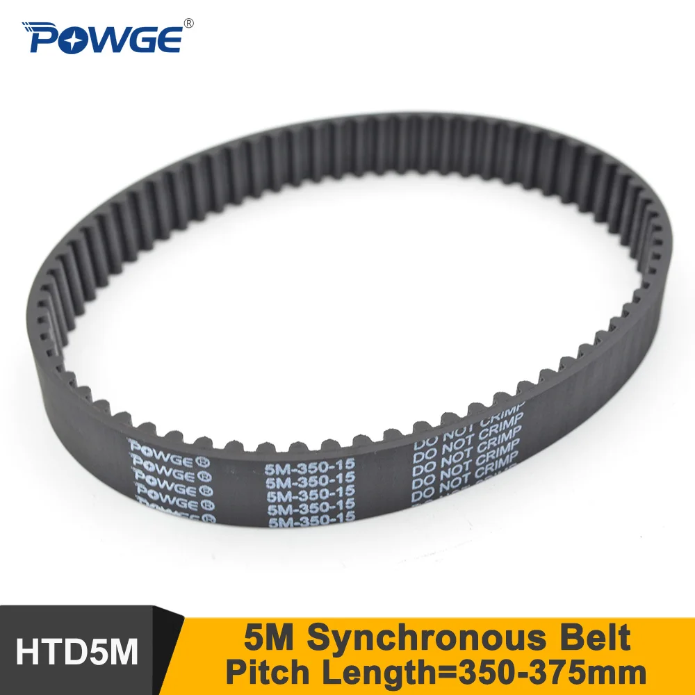 HTD5M Timing Belt (270mm, 54 Teeth) 2-Pack Neoprene Rubber Belts