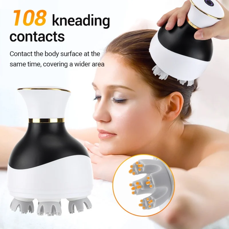 Multifunctional 3D Kneading Neck Shoulder Leg Deep Tissue Body Massager Claw Massager
