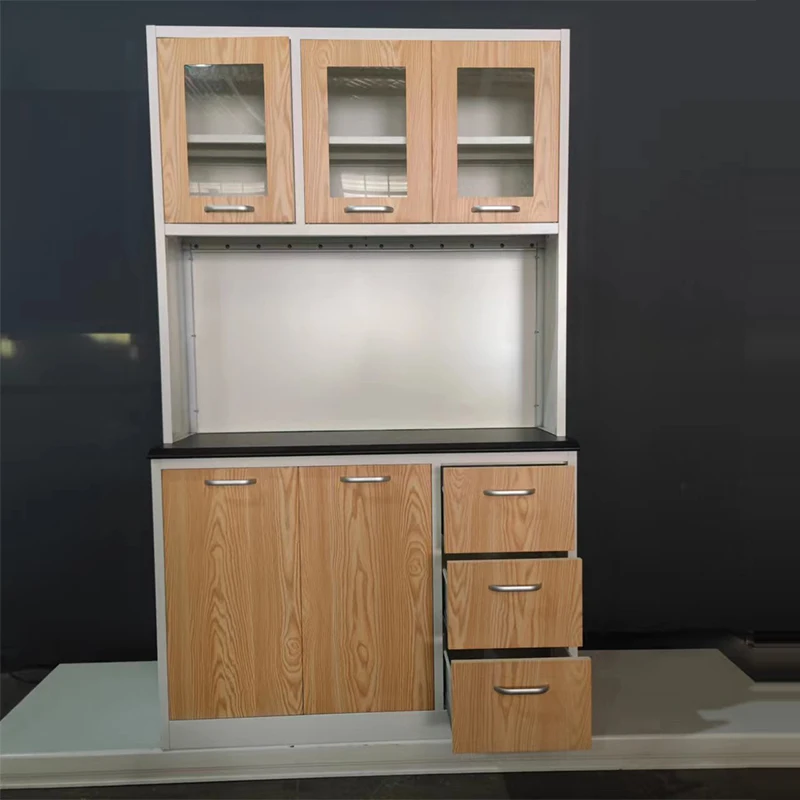 Factory Kitchen Steel Cabinets Home Storage With Glass Door Kitchen Steel Cabinet Cupboard