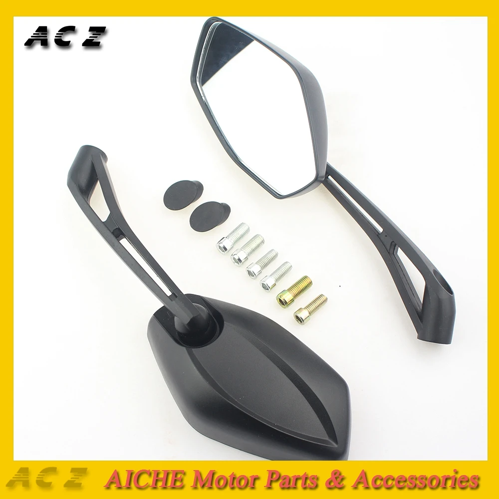 

Motorcycle 1 Pair Left&Right Rearview Mirror Motorbike Scooters Side View Mirrors for Yamaha FZ600N FZ6N FZ6S FZ1000N FZ1N