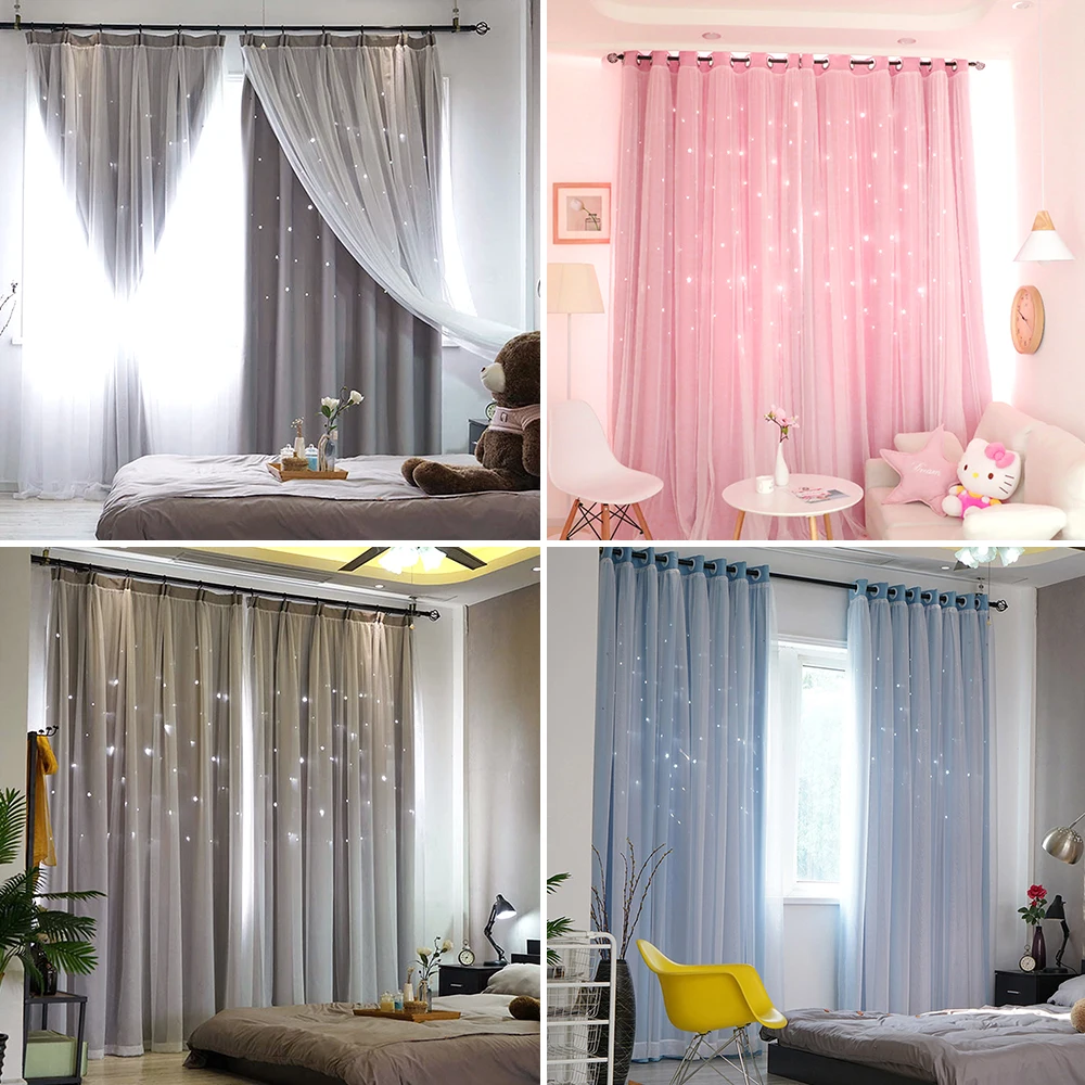 Double Layer Blackout Curtain 1