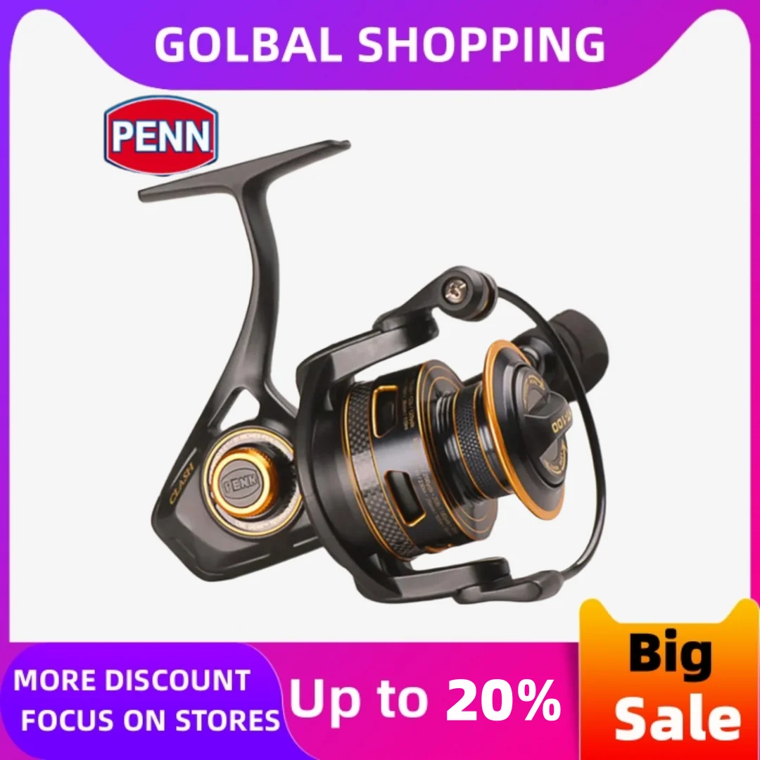 Metal Steering Wheel Lure Reels, Penn Clash Fishing Reels