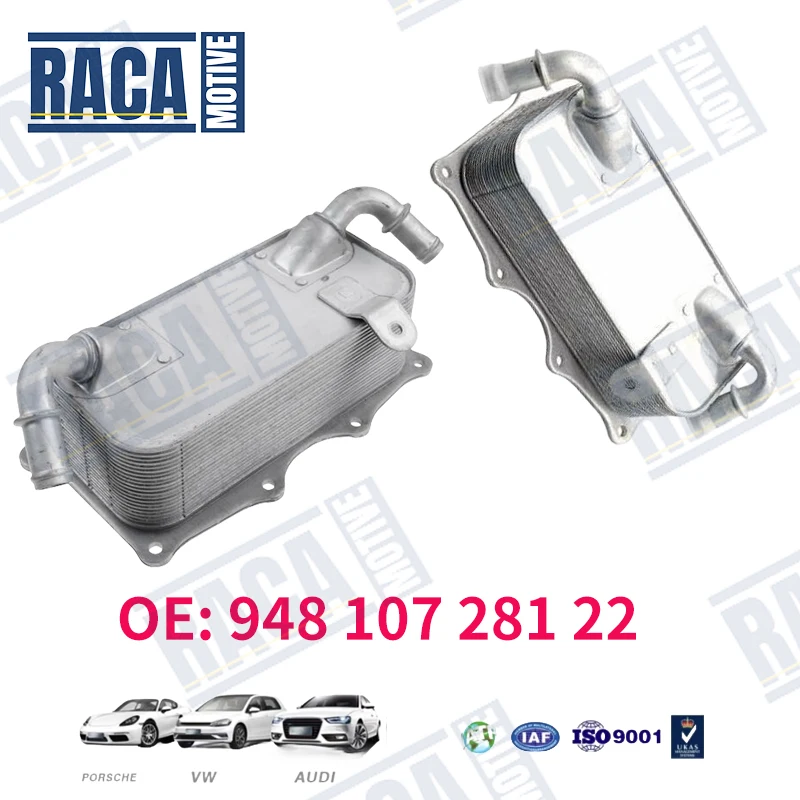 Auto Engine Part Oil Cooler 94810728121 94810728122 For Porsche Cayenne 2011-Panamera 2010-3.0L 3.6 L 4.8L engine rebuilding parts