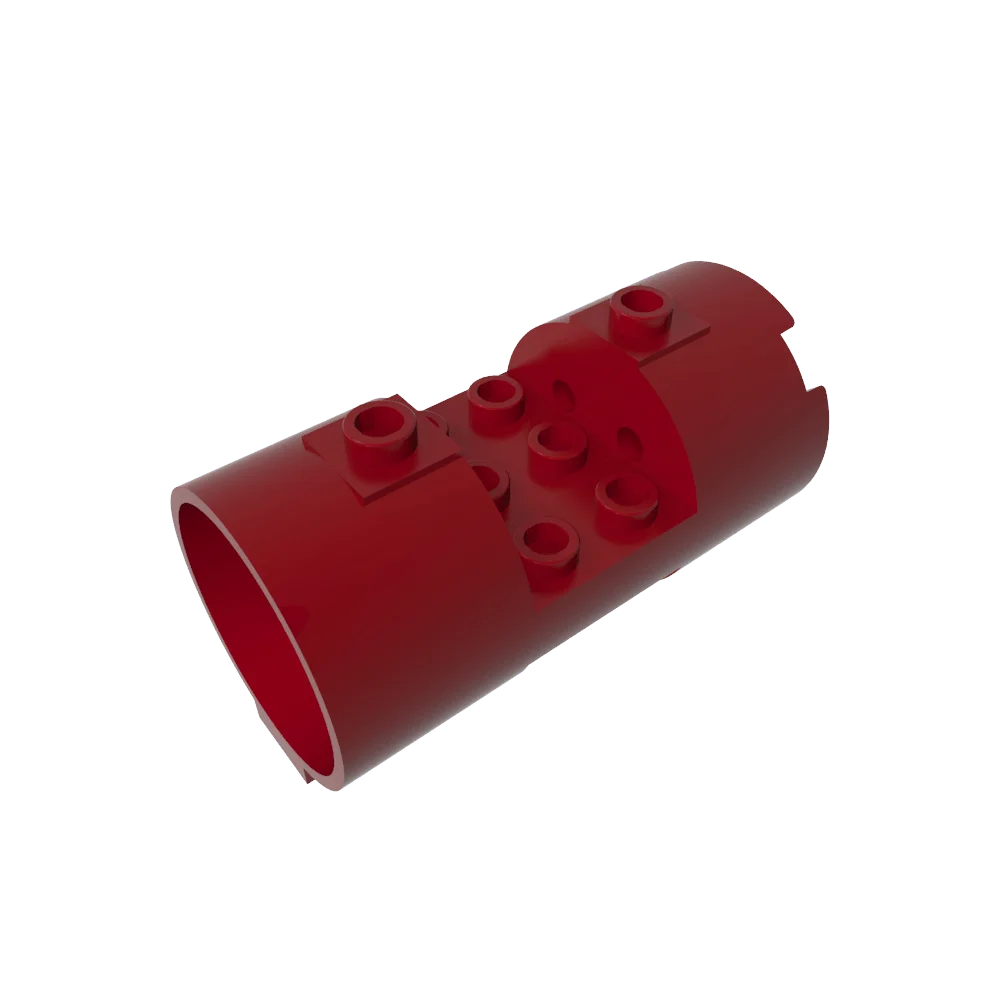 Enhanced Construction Cylinder Block for Creative Building Projects