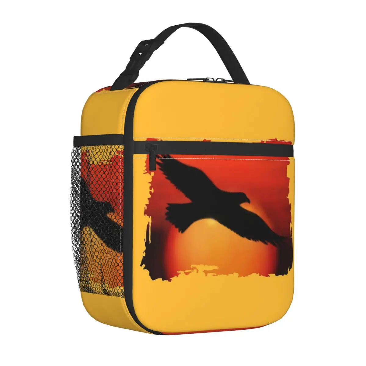 

Изолированная сумка для ланча Sunset Eagle, Модная Портативная офисная сумка в разных стилях