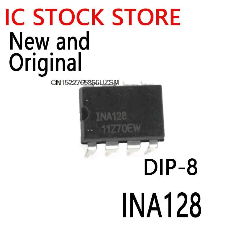 1 Pièces INA128PA DIP-8 INA128P INA128 Low Power AMPLIFIERS Chip