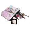 Cartoon Unicorn Print Makeup Bag, Toiletry Pouch Adorable Roomy Travel Water Resistant Cosmetic Bag Accessories Organizer Holida 4