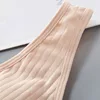 Cotton Nursing Bra for Pregnant Women Padded Ribbed Wire-Free Breathable Bralette Front Opening Breastfeeding Maternity Clothing 5
