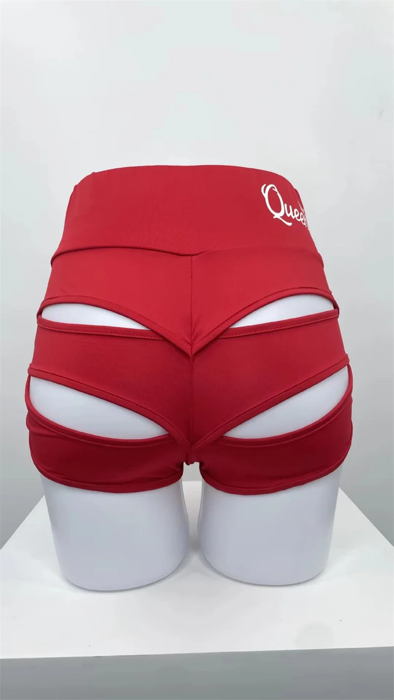 Women\'s Rave Exotic Pole Dance Shorts Hollow Out Sexy Stage Performance Dance Wear Outfits Night Bar Adults Dancer Buttock Pants